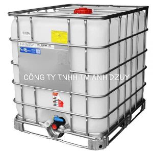 Tank IBC 1000L Bồn Nhựa Khung Sắt Chứa Nước & Hóa Chất Công Nghiệp