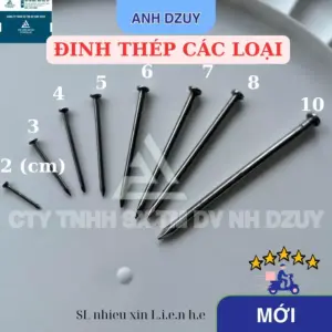 Đinh chì đóng gỗ, Cốt pha, đóng tường-Đủ size-Chuẩn xuất khẩu