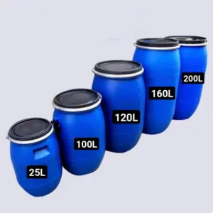 Thùng Phi Nhựa Đai Sắt Dung Tích 60L Đựng Nước Không Hóa Chất