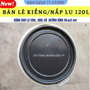 Nắp Thùng Phi, Đai Khóa Thùng Phi 20L 30L 40L 50L 60L 80L 100L 120L 160L 200L Qua Sử Dụng