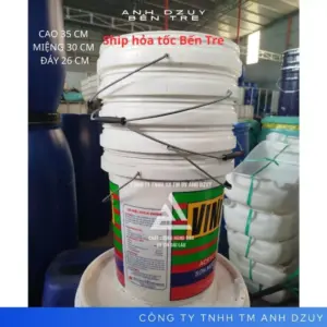 [COMBO 10] Xô 18 Lít 20 Lít Có Quai Xách - Vỏ Thùng Sơn Màu Siêu Bền Chịu Va Đập Sạch Mới 95%